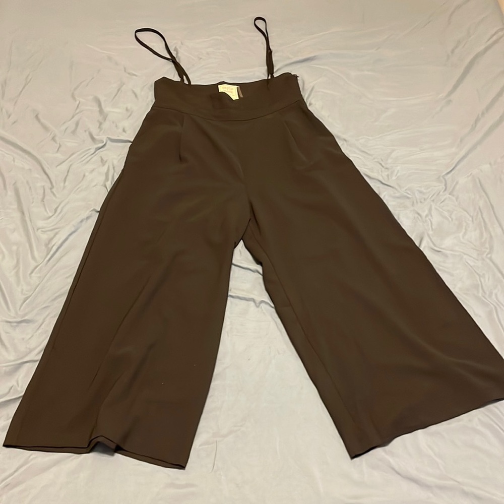 Overall Style Black Pants